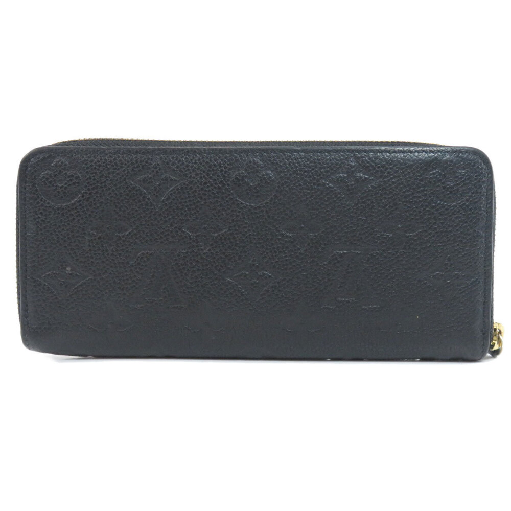 Louis Vuitton Empreinte Portefeuille Long Clemence coin purse Wallet Black